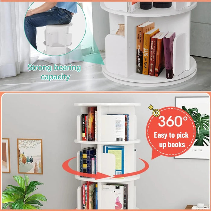 Rotating Bookshelf