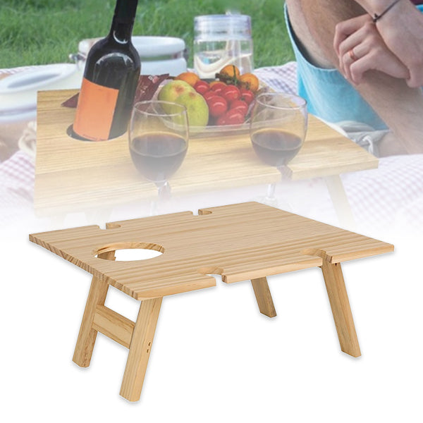 Portable Wooden Picnic Table