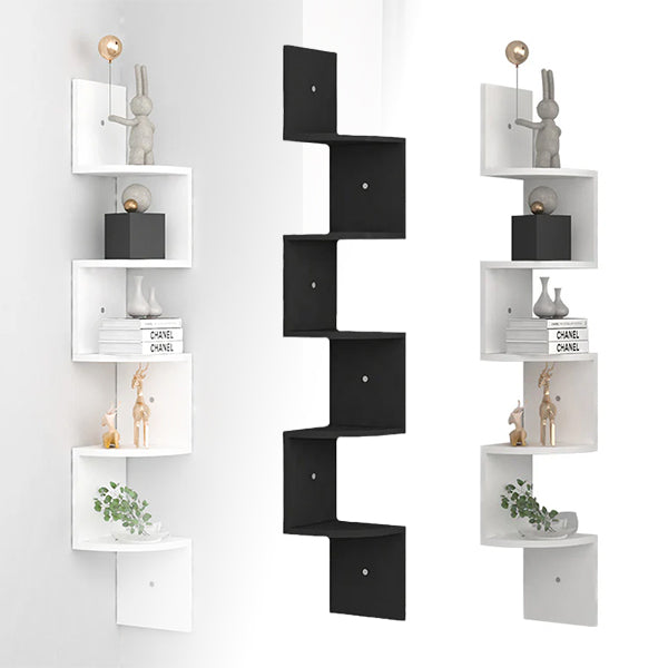 Wall Mounted Corner Shelves