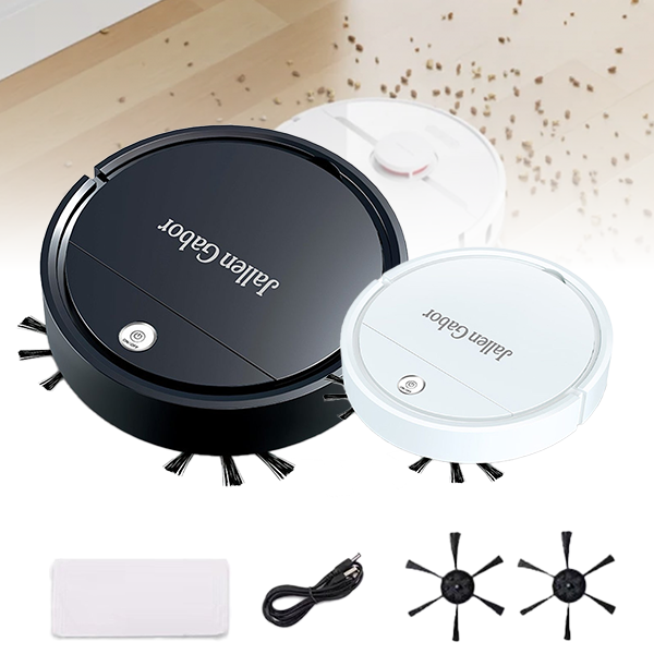 Ultra-Thin Robot Vacuum Cleaner with Powerful Suction