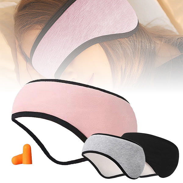 Blackout Sleeping Eye Mask with Earplugs