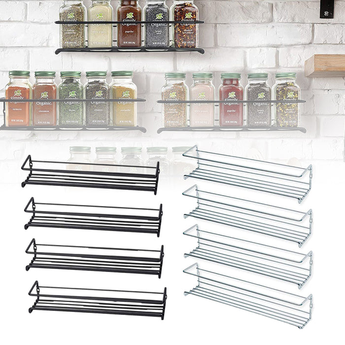 Wall Mounted Kitchen Spice Racks Organizers