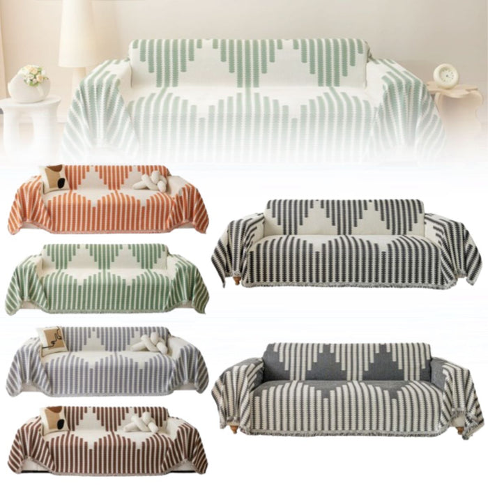 Reversible Chenille Sofa Cover