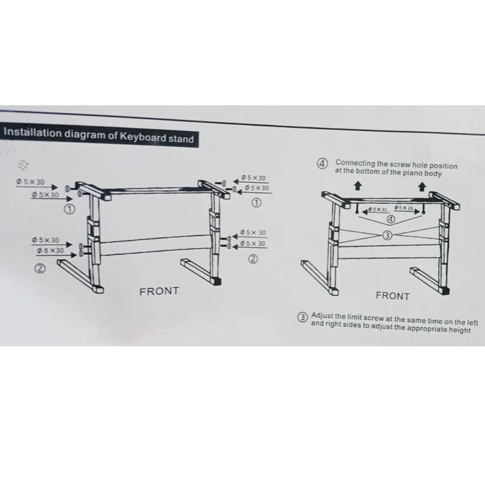 61 Key Keyboard Piano with Stand