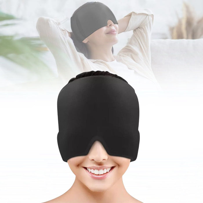 Gel Ice Headache Relief Cap