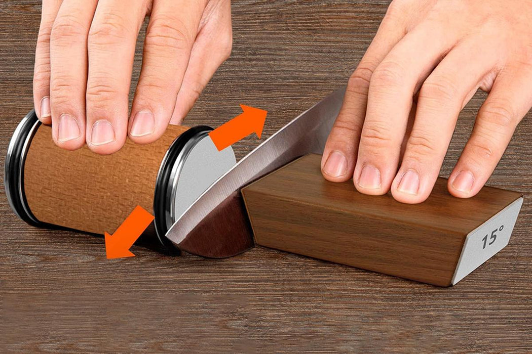 Compact Rolling Knife Sharpener Kit