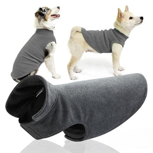 Windproof Plush Dog Vest Size