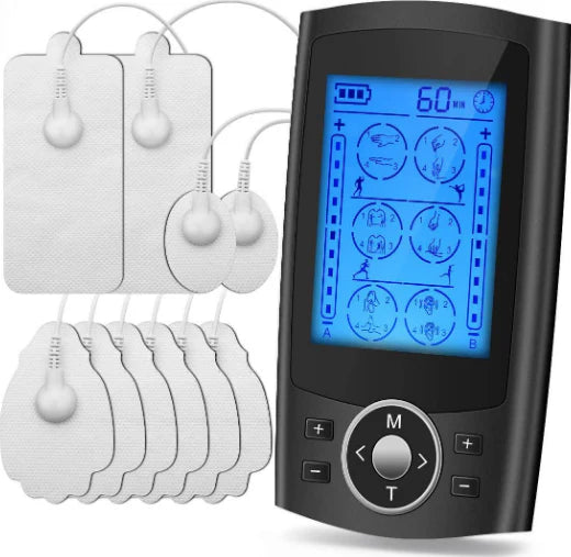 Massager with 24 Massage Modes & 10 Pads