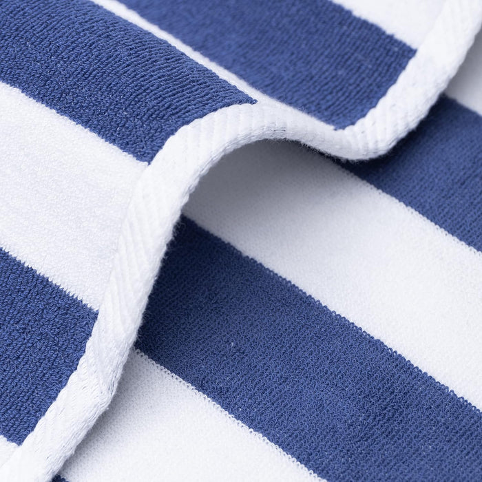 Striped 100% Cotton Oversized Towel