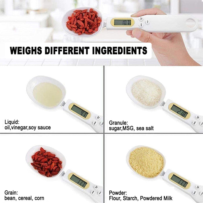 Electronic Scale Digital Measuring Spoon in Gram and Ounce- Battery Operated