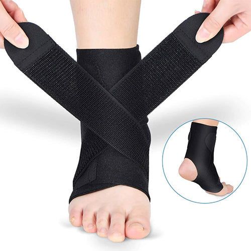 Adjustable Ankle Brace Support Breathable Neoprene Material
