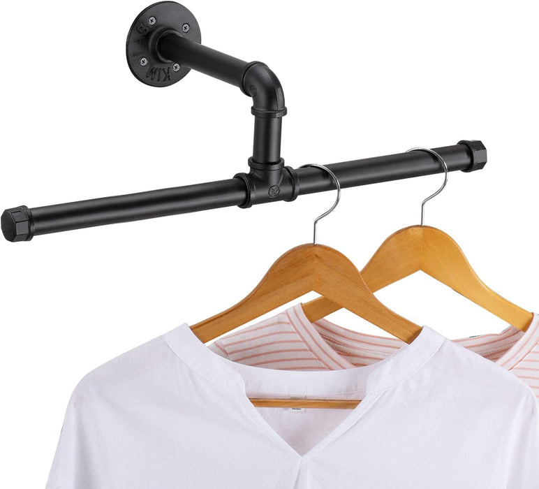 Floating Wall Mounted Clothing Rack — Off The Back