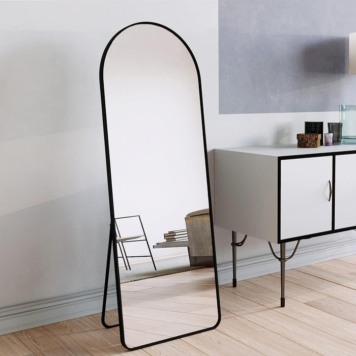 Aluminum Alloy Frame Arched Mirror