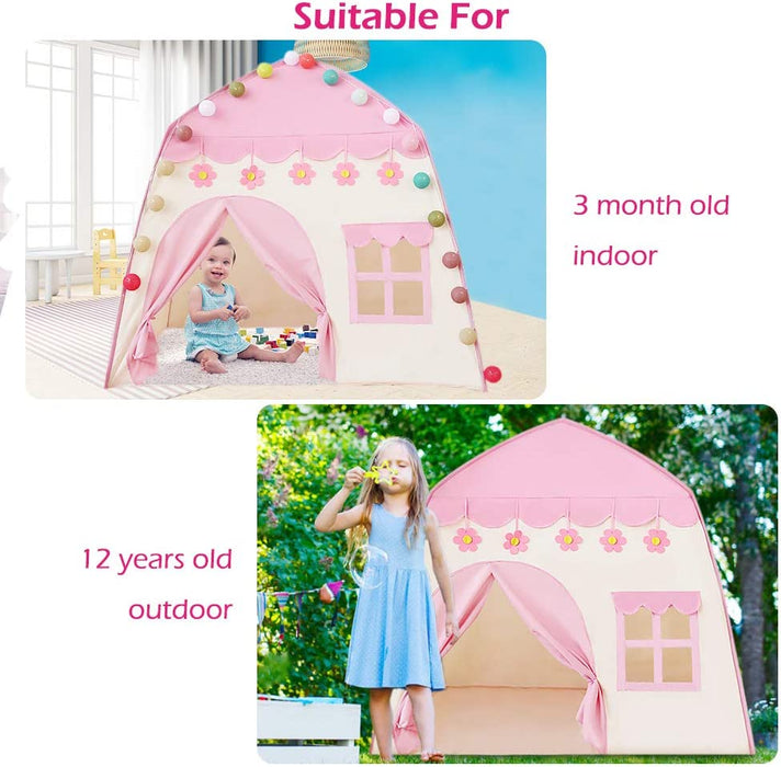 Princess Castle Kids Play Tent