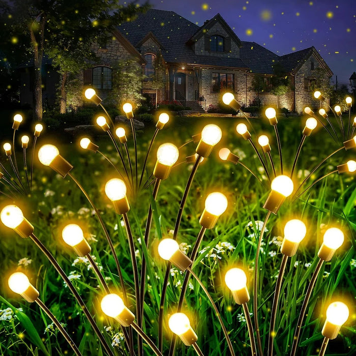 Outdoor Solar Firefly Lights - 2 Pack