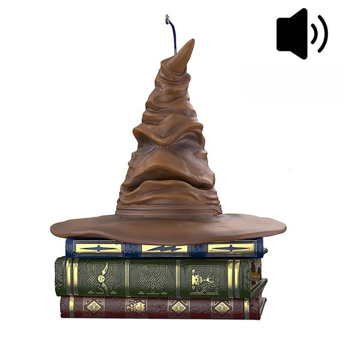 Christmas Tree Ornament Harry Potter Sorting Hat with Sound - Battery Operated