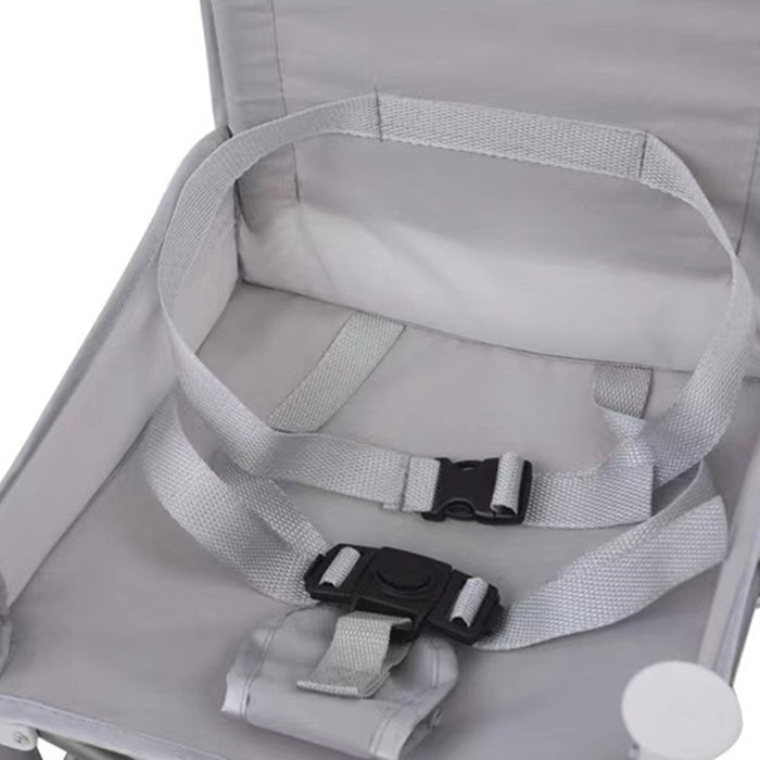 Foldable Booster Seat with Tray for Toddlers