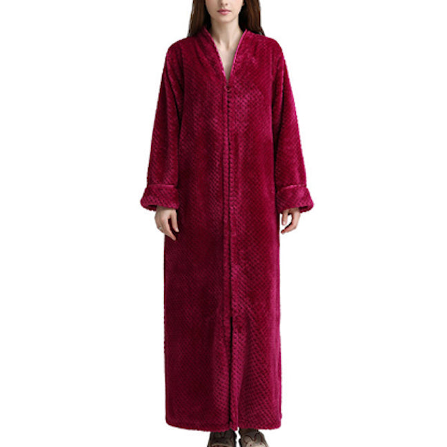 Women's Plush Lounge Robe