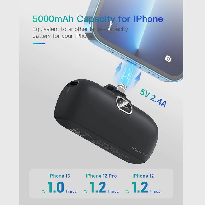 Kuulaa 5000mAh Power Bank for iPhone