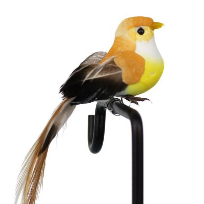 Artificial Feathered Bird Decorations