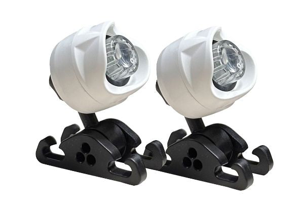 USB Rechargeable Shoe Headlights with Shoelaces