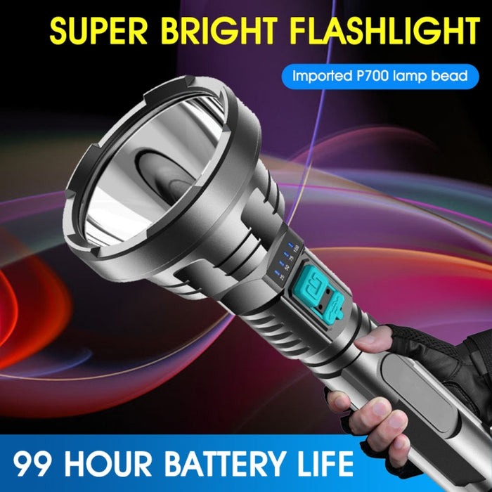 Super Bright Rechargeable Flashlight Torch