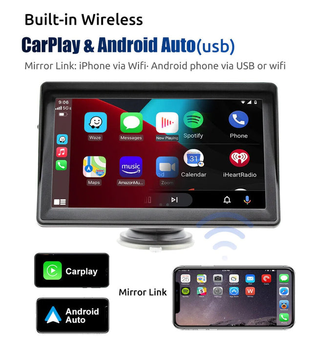 Apple & Android Bluetooth Car Stereo