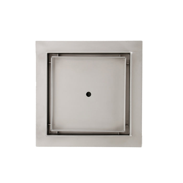 Square Tile Insert Floor Grate Bathroom Shower Drain 15 X 15 Cm