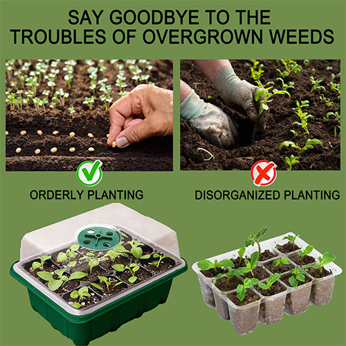 Tray Seedling Starter Kit 4 Pack