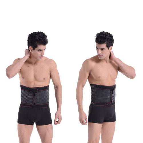 Double Pull Lumbar Back Brace - Medium