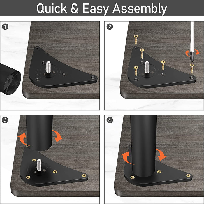 Adjustable Office Table Furniture Metal Desk Legs 82cm