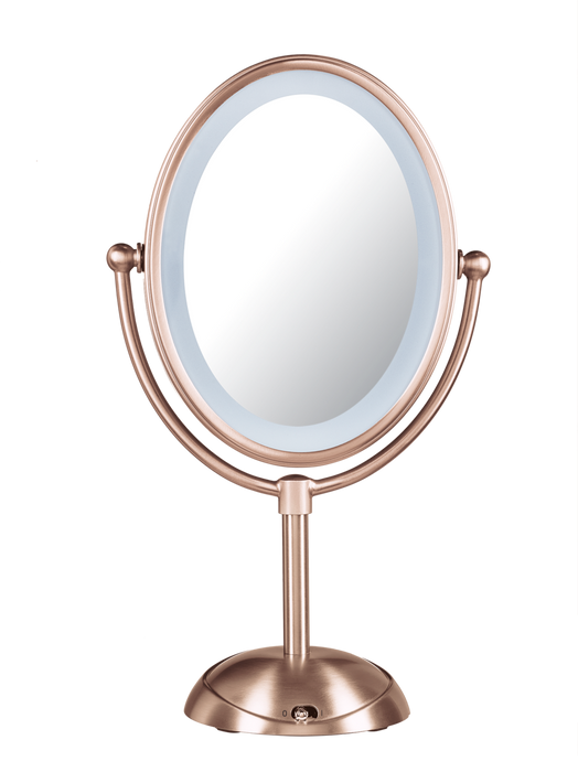 Reflections LED Lighted Mirror - Rose Gold