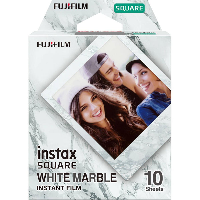 Fujifilm Instax Square Film White Marble 10pk