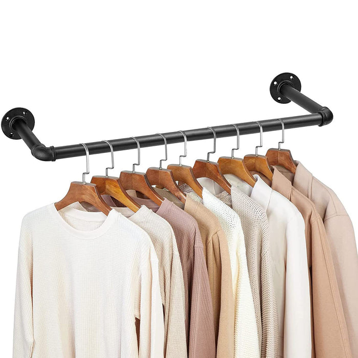 Industrial Pipe Clothes Rack