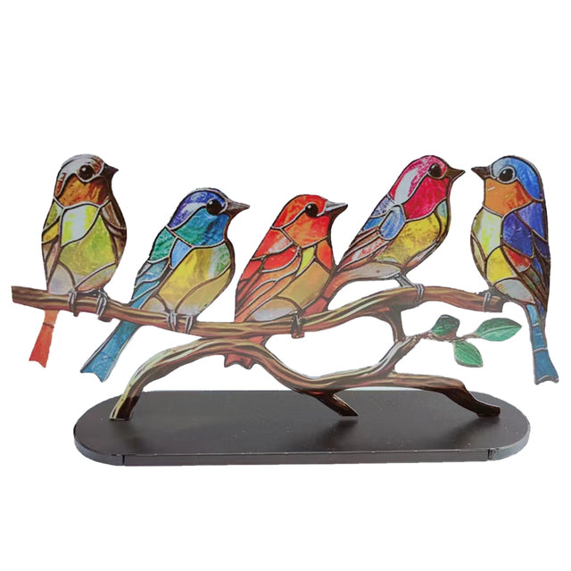 Double-Sided Bird Ornament