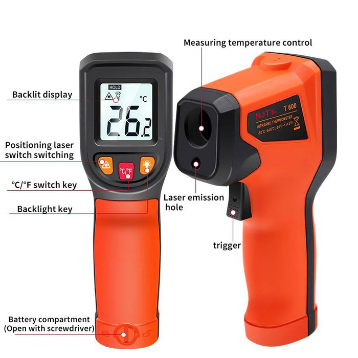 Infrared Thermometer Gun