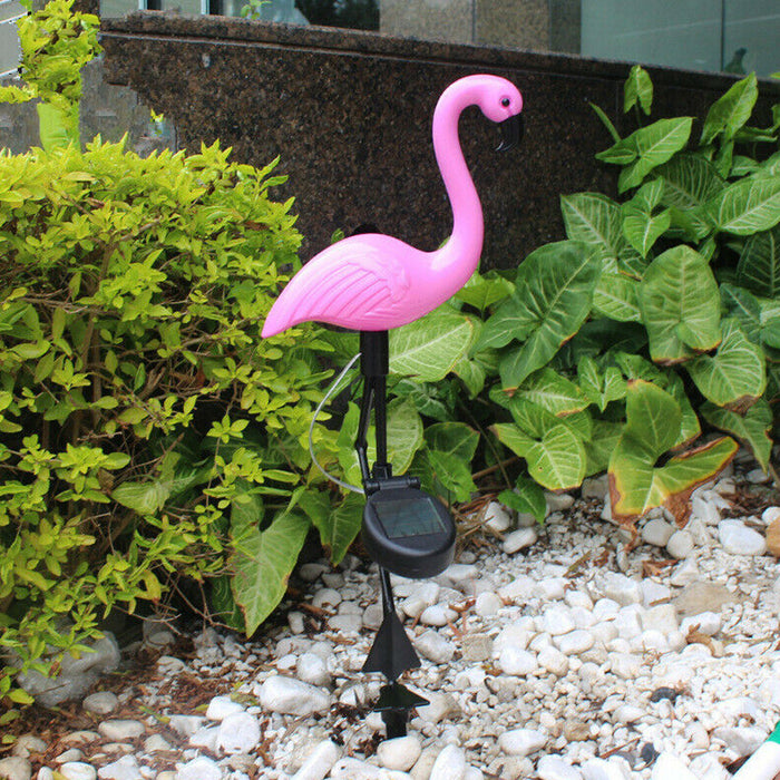 Flamingo Garden LED Stake Solar Powered Decorative Light