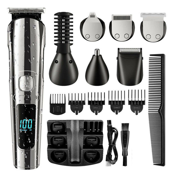 USB Rechargeable Professional Grade Electric Hair Trimming Kit