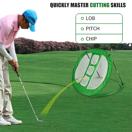 Pop Up Golf Training Chipping Net Improve Your Short Distance Pitching