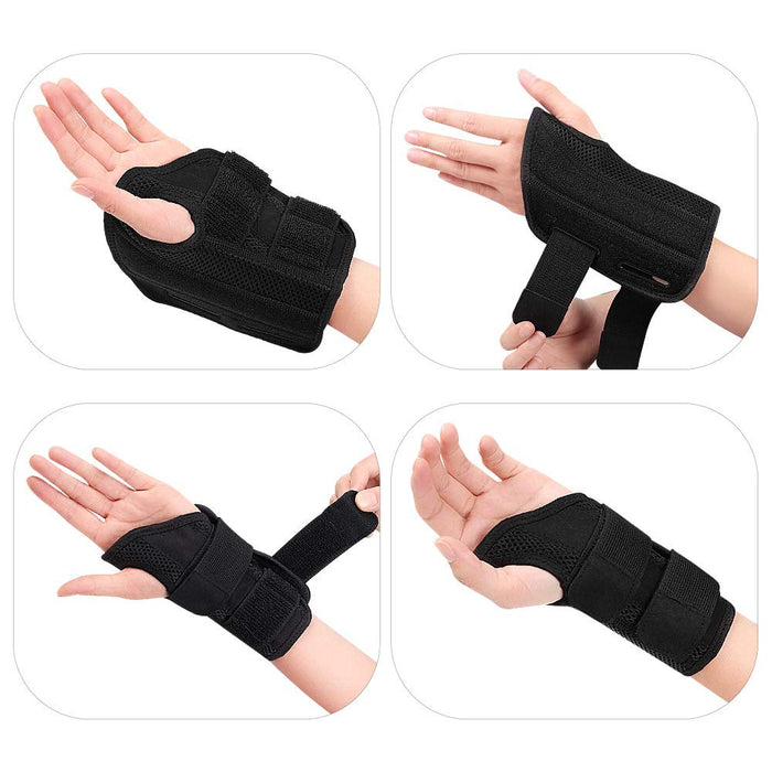 Carpal Tunnel Wrist Brace with Metal Stabilizer