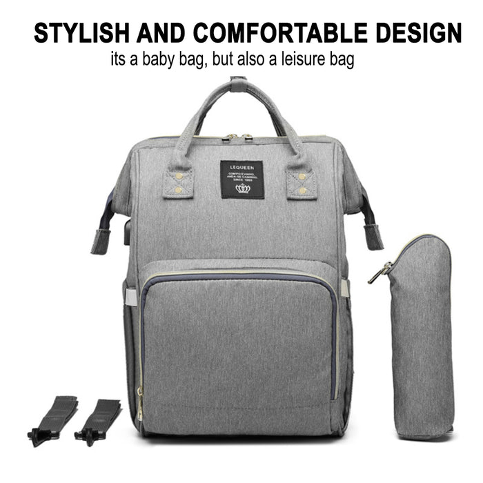 Maternity Travel Backpack with USB Charging Port