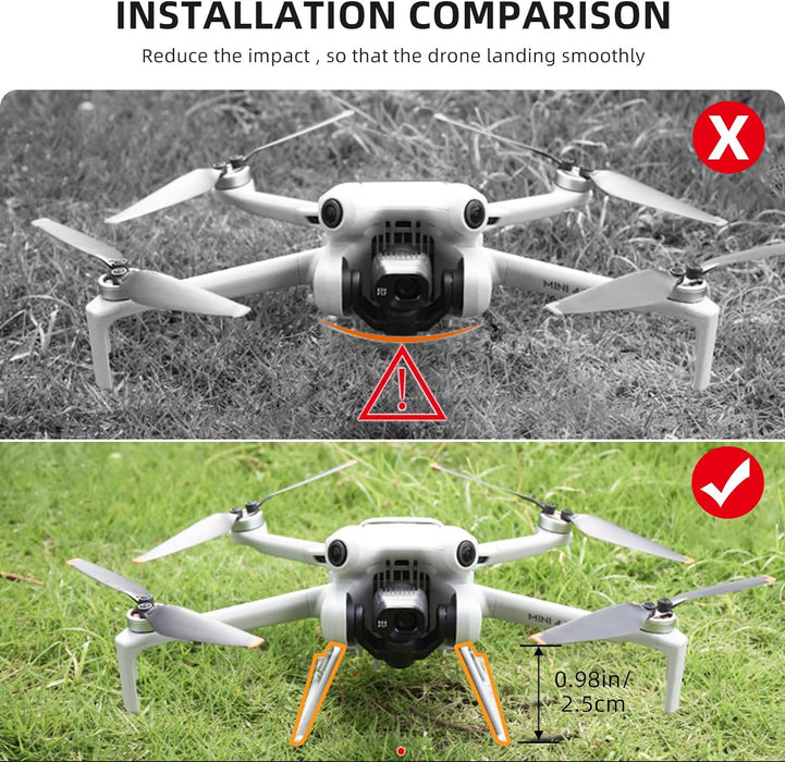 Landing Gear Compatible with DJI Mini 4 Pro