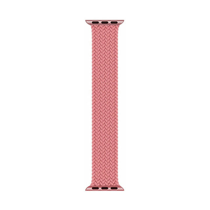 Stretchable Nylon Solo Loop Band - Pink for Apple Watch 42/44/45mm L