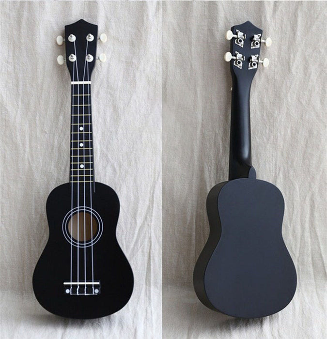 Ukulele 21 inch Basswood -Black