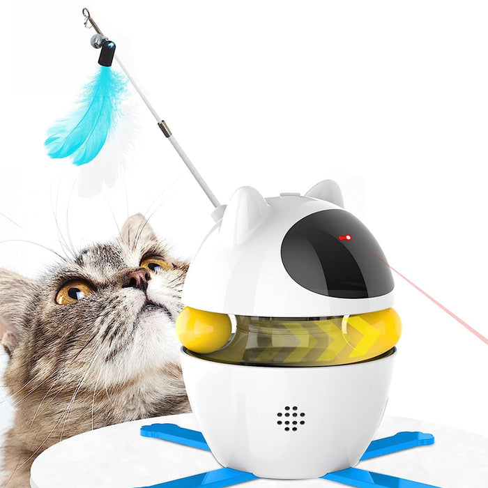 Interactive Electric Laser Chasing Cat Toy — Off The Back