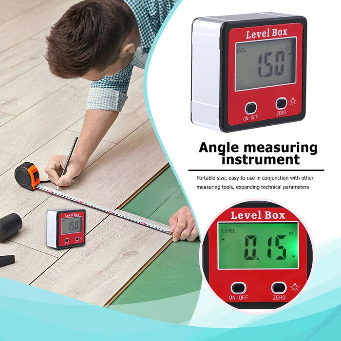 Angle Finder Digital Protractor Level Gauge