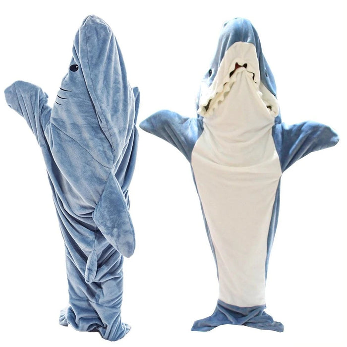 Wearable Shark Hoodie Blanket