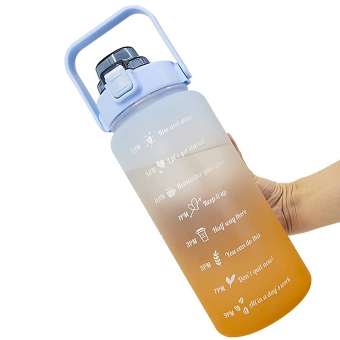 Reminder Time Water Bottle - 2000ml