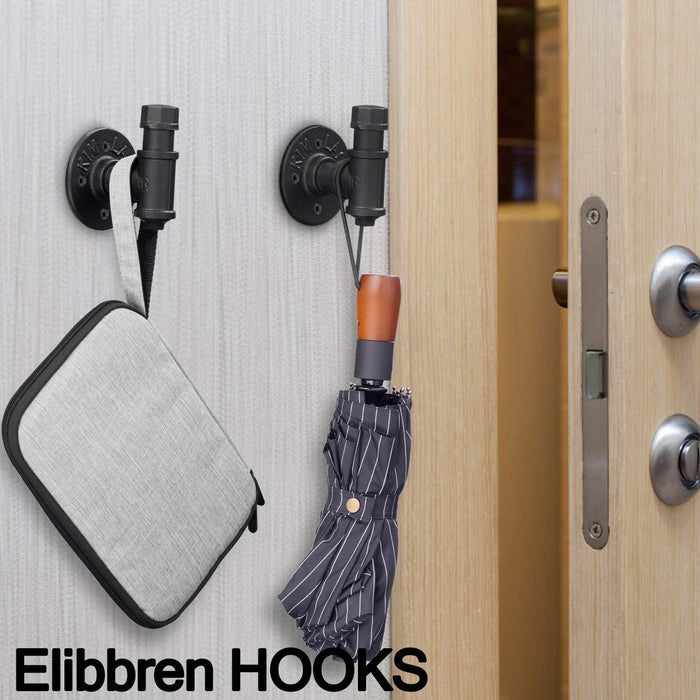 2 Pack Vintage Bathroom Robe and Towel Wall Hooks