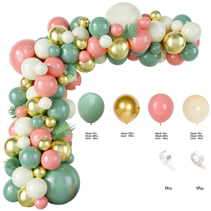 110Pcs Balloon Garland Kit-Olive Green